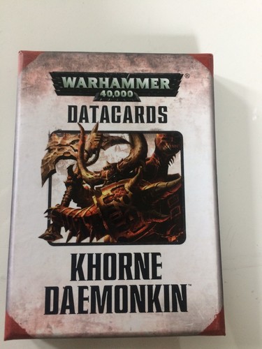 Warhammer 40k datakarten - warhammer,