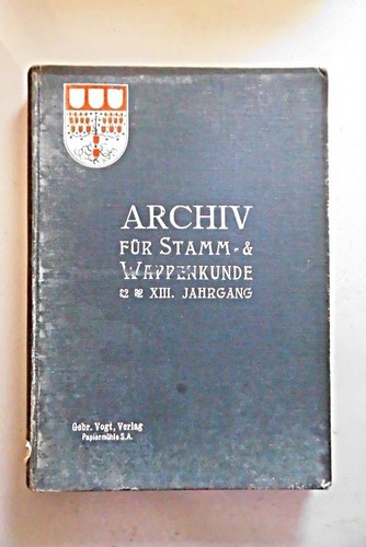 Archiv für stamm und - für, stamm-