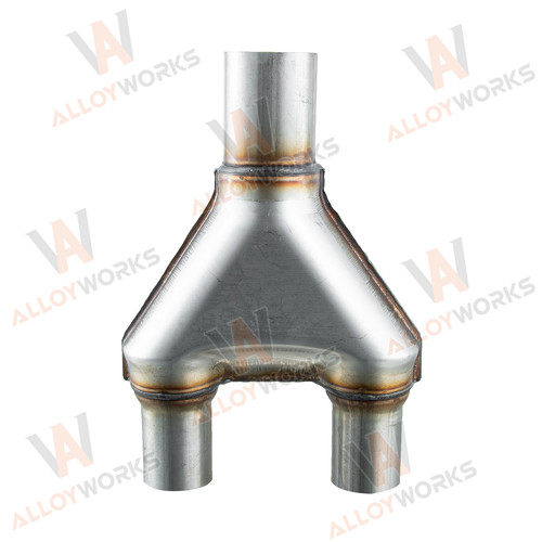 Edelstahl auspuff rohr - auspuff, y