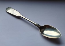 Russischer Silberlöffel 84 Zolotniki, A. Krebs 1895, ca. 52 g