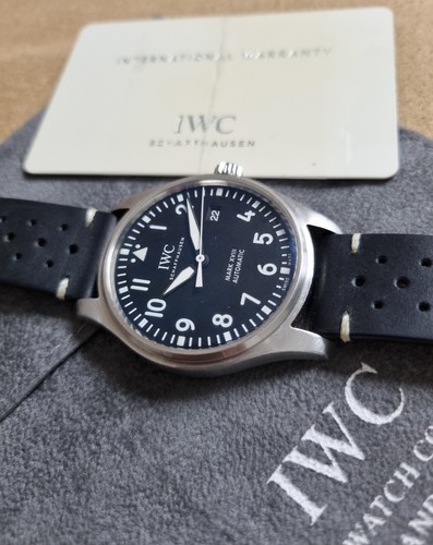 Iwc pilot mark xviii schwarz - iwc,