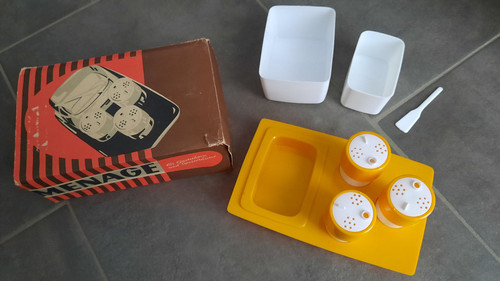 Menage ddr gelb salzstreuer - menage,