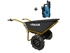 Tyskar elektrische Schubkarre ESK260TWIN Akku Schubkarre  + Hochdruckreiniger