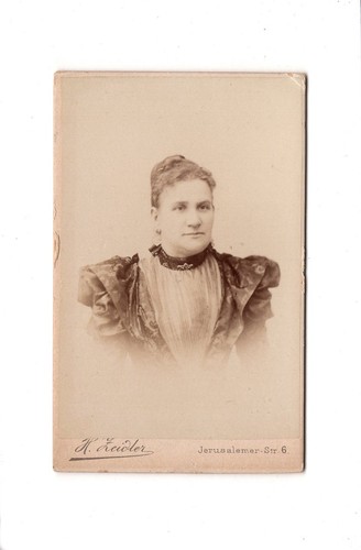 Cdv foto damenportrait - foto,