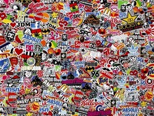 Stickerbomb Folie Marken Farbe