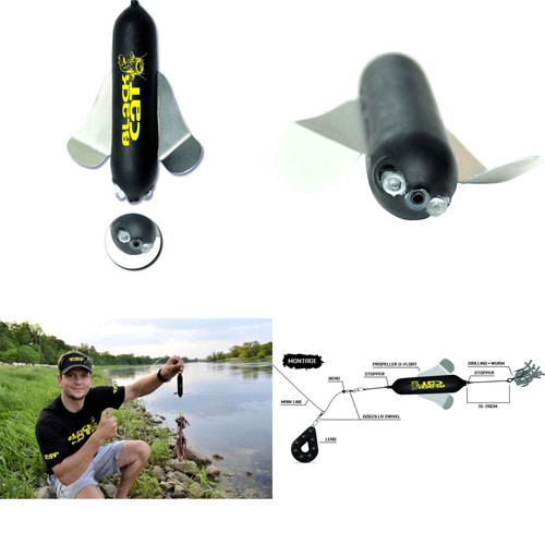 Black cat propeller pose - black,