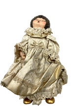 Thun Keramikpuppe vintage 21cm