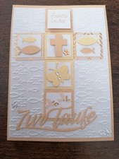 Taufkarte, Zur Taufe