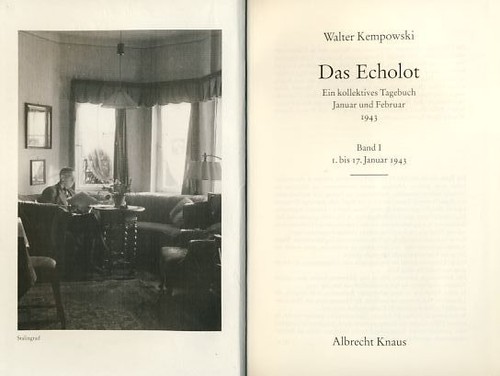 Das echolot ein - echolot., kollektives