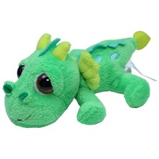 Russ Berrie Drache Blaze, grün Kuscheltier 19cm Gebraucht Drache