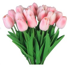 Künstliche Tulpen rosa 20