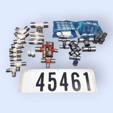 43 Stk. Verbundrohr Comfort Metall Fitting Pressfitting 45461