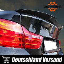 Sport Heckspoiler Lippe Schwarz Glanz für BMW 4er F36 Gran Coupe 2014-2020