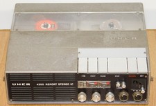 Tonbandgerät Uher 4200 Report Stereo IC DEFEKT unverbastelt Batteriefach OK