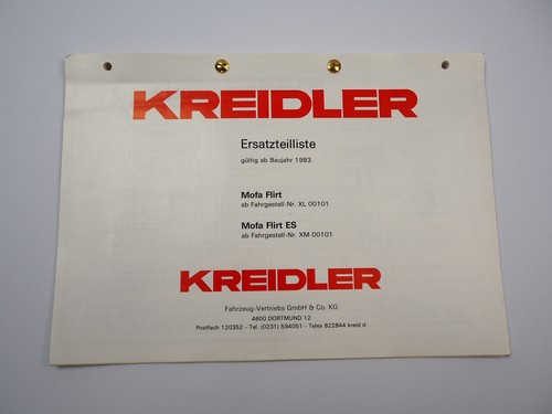 Kreidler flirt und - flirt, es