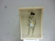 Akt-/Erotikfoto Original 1950er Jahre Schöne junge Frau Women Girl  völlig nackt