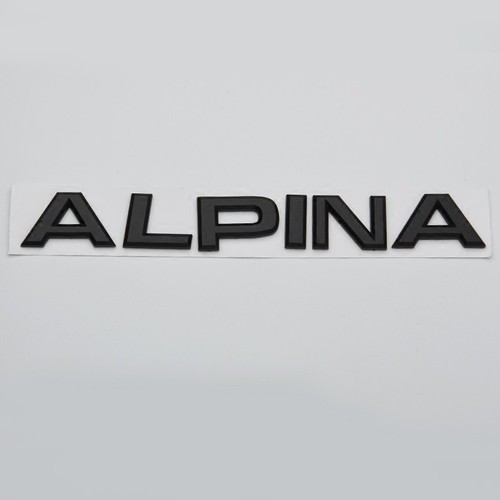Schwarz alpina emblem badge - alpina,