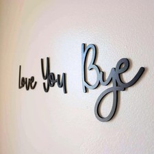 Wanddeko schild holz liebe - wanddeko,