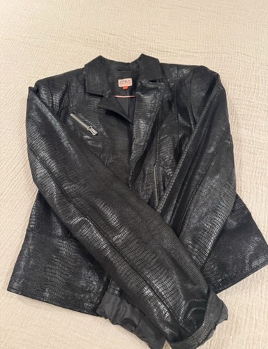 Only lederjacke s schwarz - only,