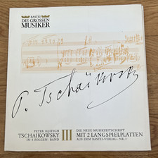 Bastei die grossen Musiker Tschaikowsky 3 giter Zustand