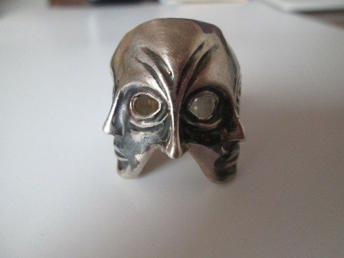 Ring mit masken und runen - ring,