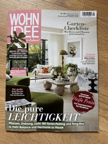 Zeitschrift wohnidee september - zeitschrift,