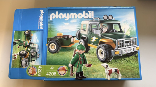 Playmobil 4206 jeep mit - playmobil,