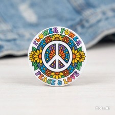 Flower Power, Peace And Love -
