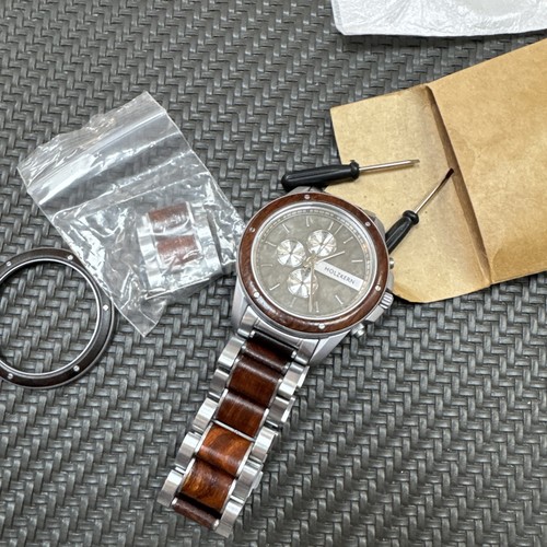 Holzkern herrenuhr modell - herrenuhr,