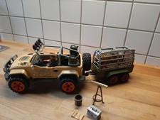 Schleich 42410 - Wild Life Geländewagen mit Seilwinde - Truck - Jeep  Safari Set