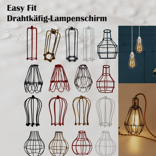 E27 lampenschirm vintage - e27,