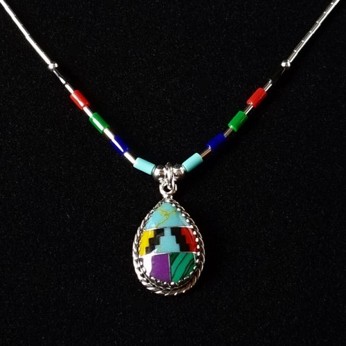 Indianerschmuck halskette - indianerschmuck,