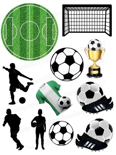 Fußball tortenbild party - fußball,
