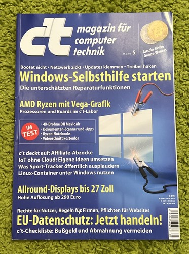 Heise magazin zeitschrift - ct,