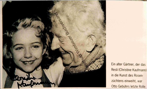 Original autogramm christine - original,