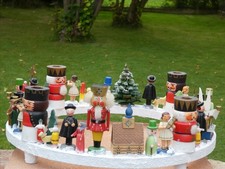 Adventskranz, Erzgebirge Figuren und Holzspielzeug , 5#6