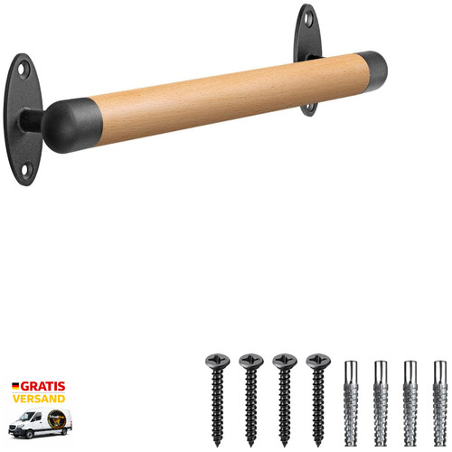 Holz handlauf rund - holz, cm