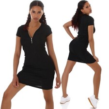 Damen Sommer Minikleid Bodycon