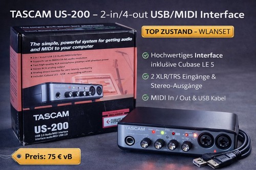 Tascam 200 usb - –,