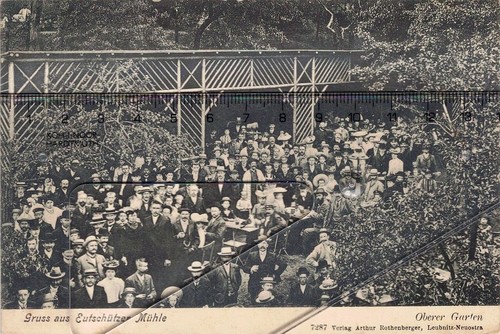 Eutschütz mühle - ak,