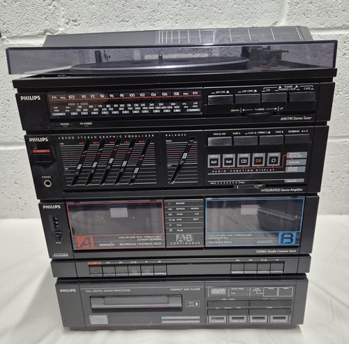 Vintage philips hifi fcd 563 - philips, fcd-563