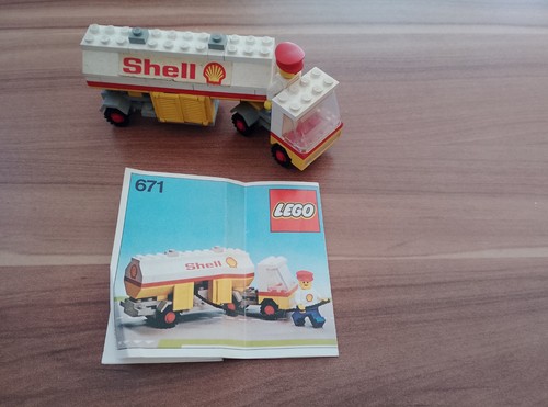 Lego tankwagen 671 inklusive - lego,