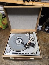 Alter Koffer Plattenspieler von NECKERMANN RARITÄT & VINTAGE , DEFEKT