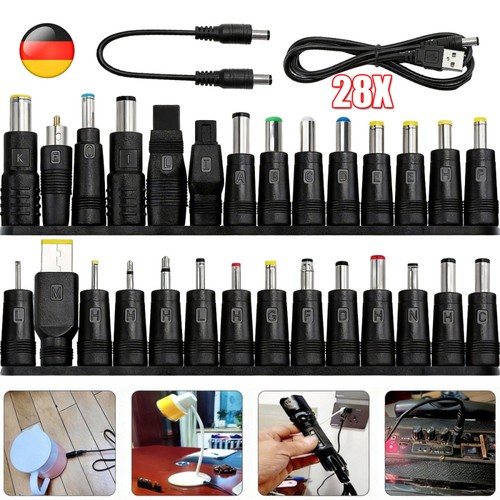 28pcs universal adapter - universal, dc