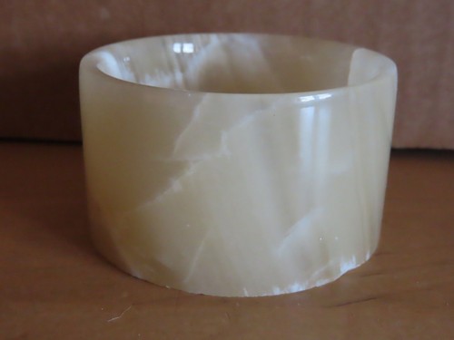 Kleine helle alabasterschale - helle,