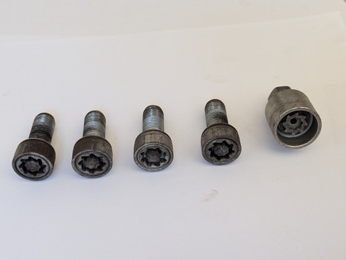 Original felgenschloss set - vw,