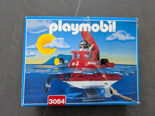 Playmobil 3064 rettungs boot - playmobil, rettungs-u-boot