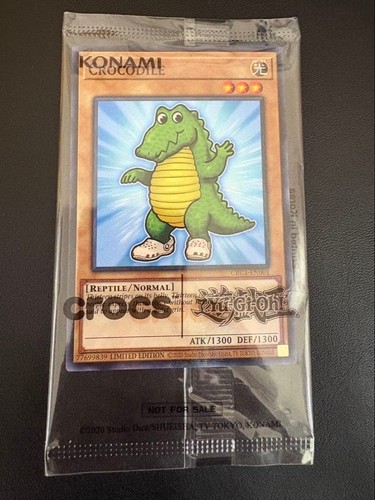 X crocs crocodile - yu-gi-oh,