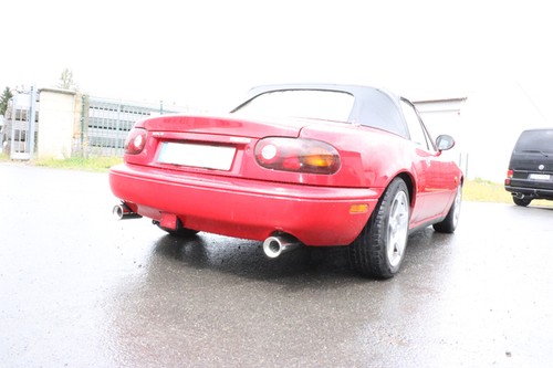Fox duplex sportauspuff mazda - fox,