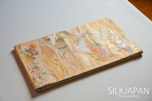 22k goldfaden seide obi - 22k,